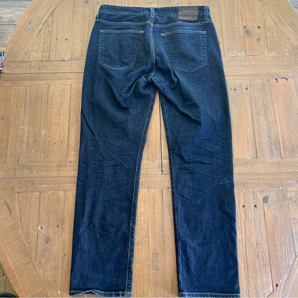 AG Adriano Goldschmied B-Type III Easy Men’s Jeans 33x31 Dark Wash Distressed - Picture 6 of 6